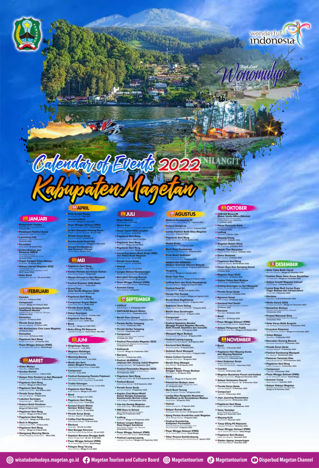 Kalender Wisata | Pariwisata dan Budaya Magetan